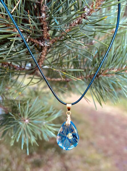 Lāsītes kulons "Zilais Sniegpulkstenītis"